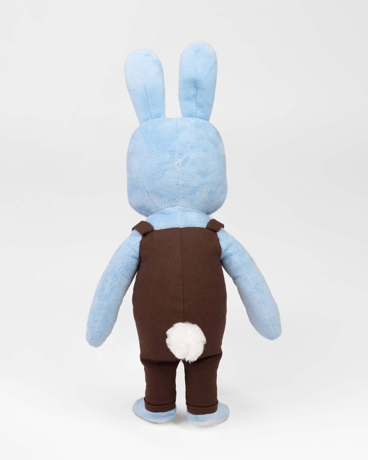 Robbie, a kék nyúl plüss 