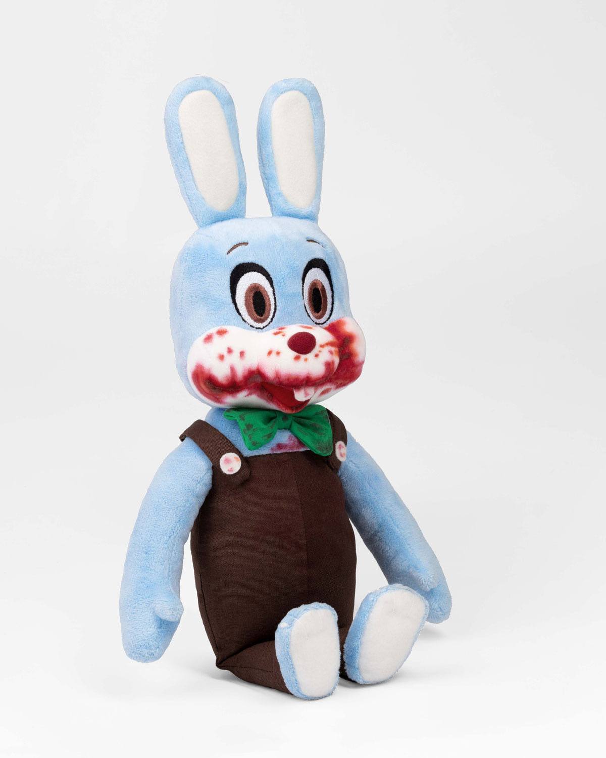 Robbie, a kék nyúl plüss 