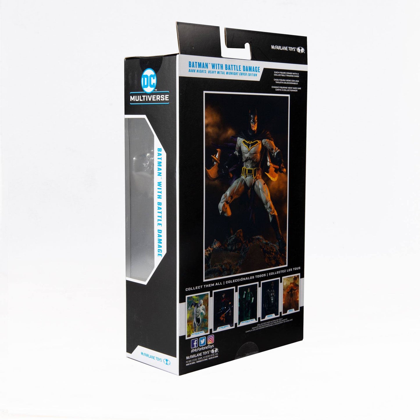 Batman con danni da battaglia (Cavalieri Oscuri: Metallo)