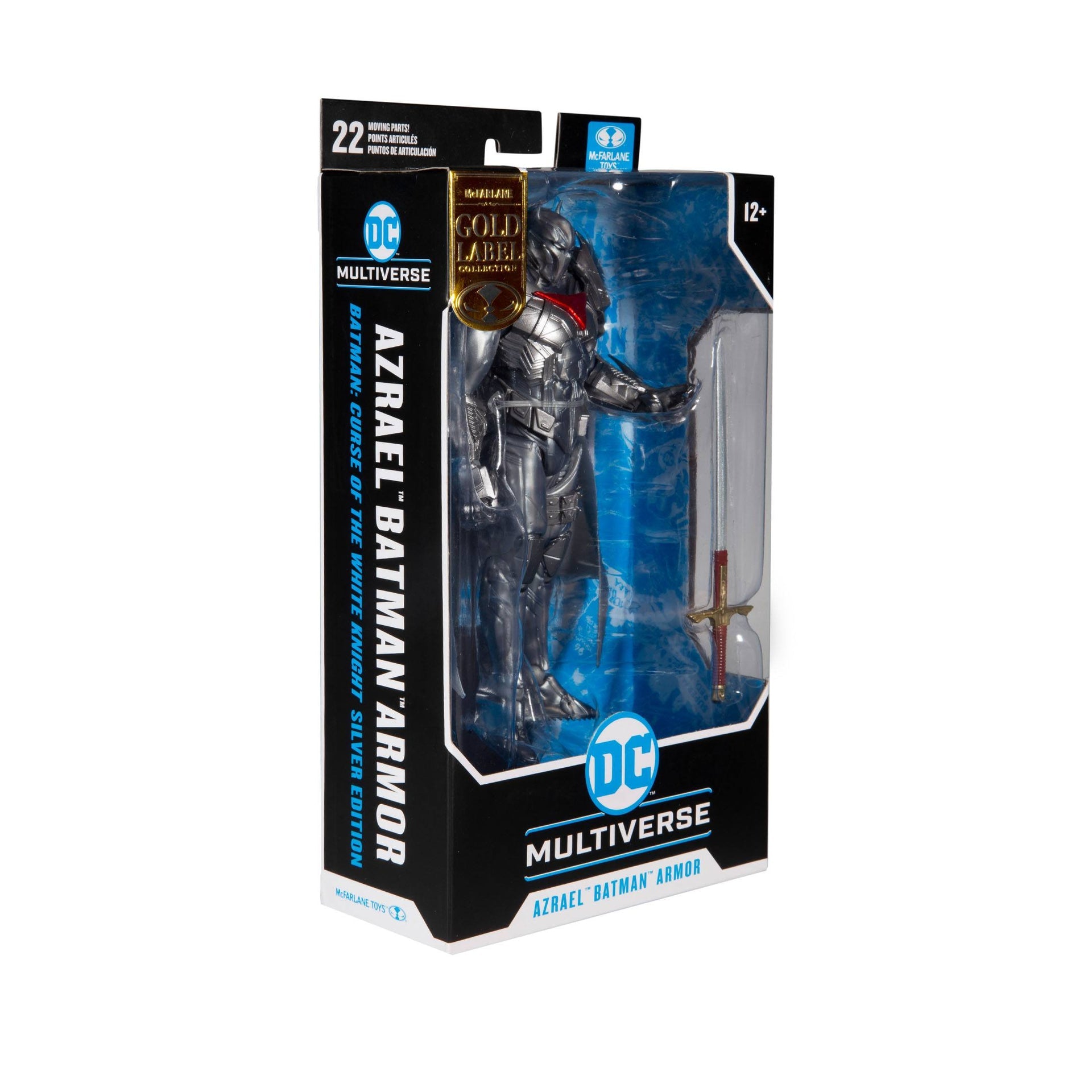 azrael™ batman™ armor gold label mcfarlane toys