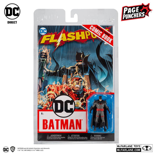Batman med Comic Flashpoint (Sidehullere)