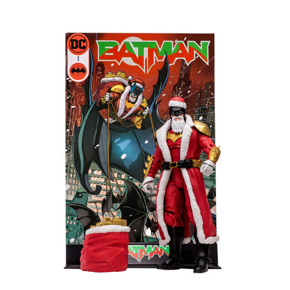 batman santa red gold label mcfarlane toys