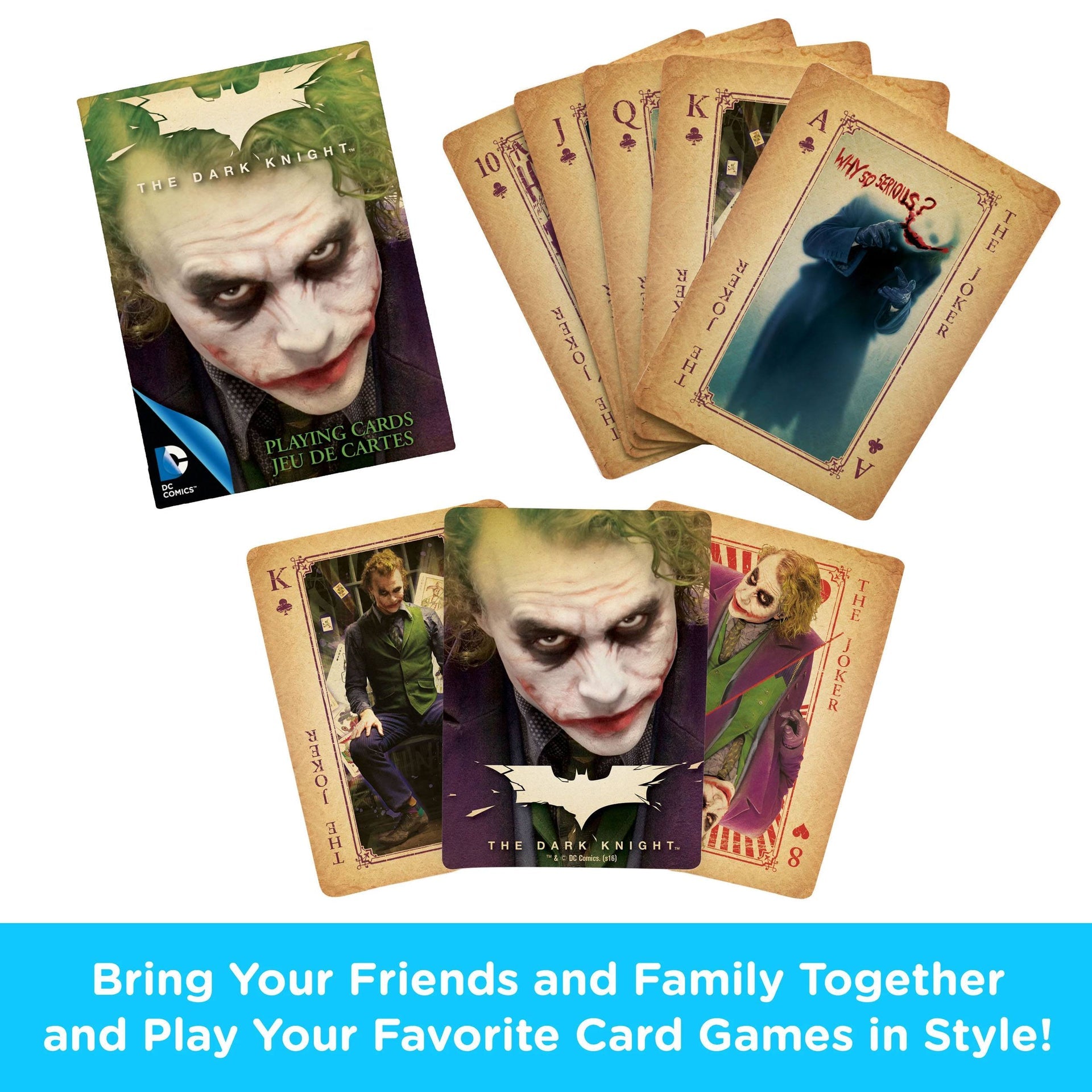DC Comicsi kaardimäng - Joker Heath Ledger 