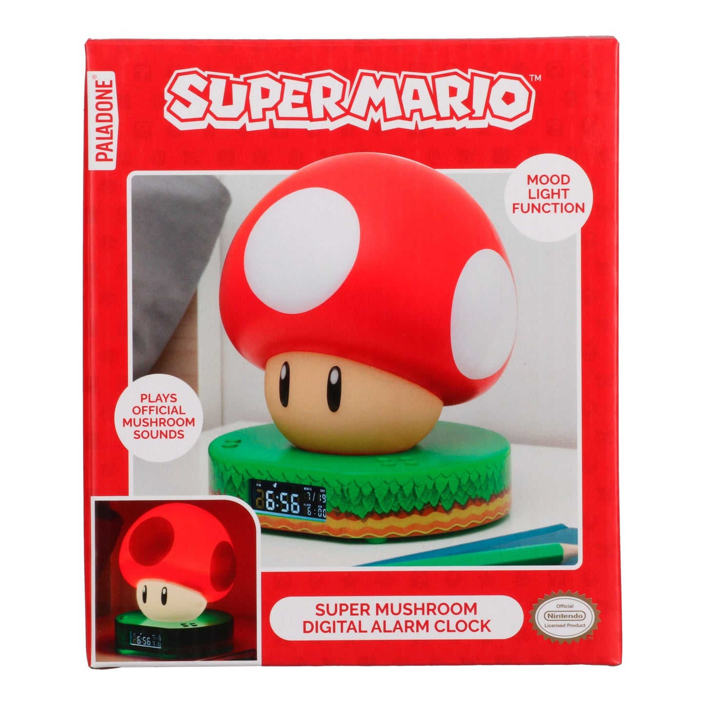 Super Mushroom Alarm Clock 
