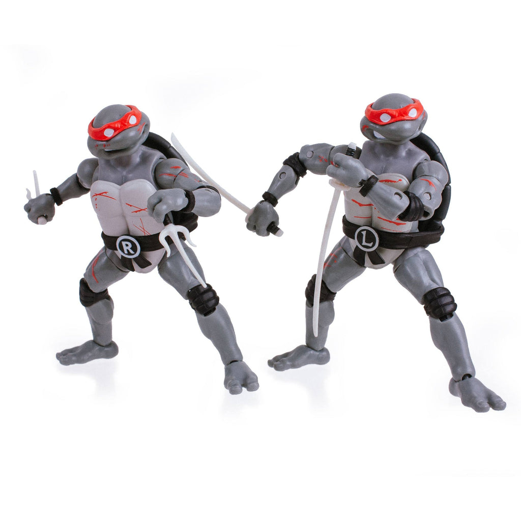 tmnt turtles battle damage bst axn 5 action figures 4 pack