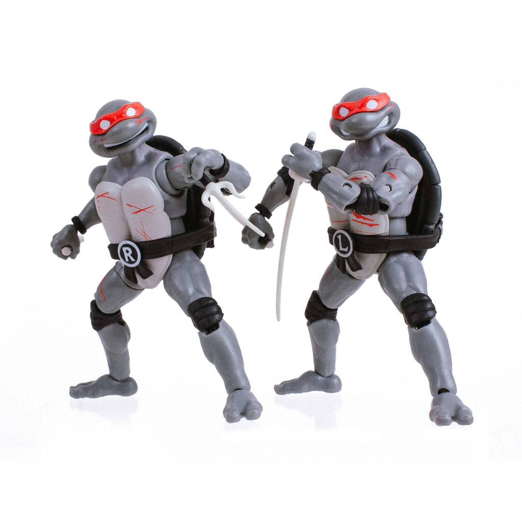 Coffret BST AXN Tortues Ninja Battle Damage - 4 Figurines 13 cm