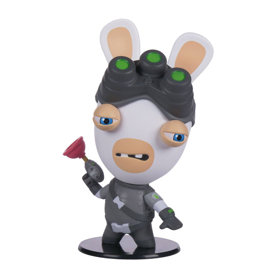 UBI HEROES Chibi Rabbid Sam Fisher Figurine Series 1