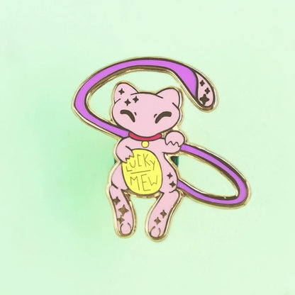 pins-chat-chanceux-lucky-mew-lcc