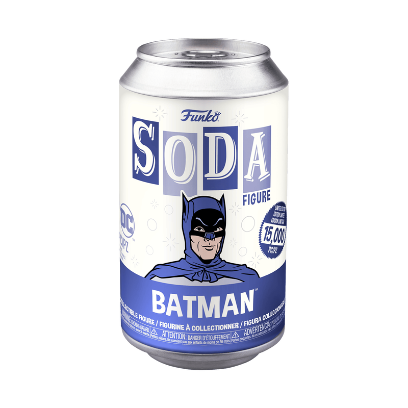 batman vinyl soda