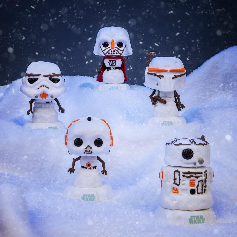 pop snowman yoda 568