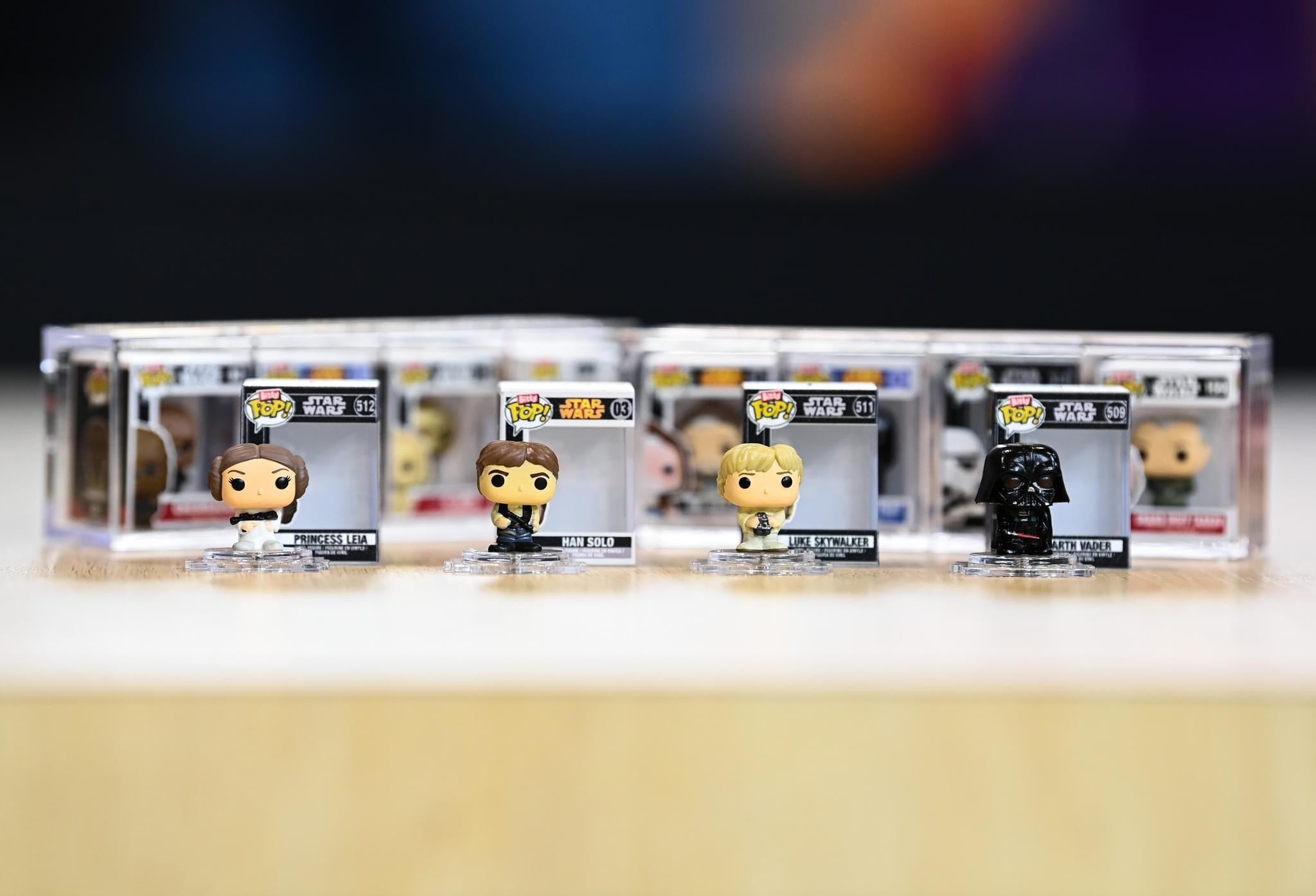 star wars bitty pop 4 pack 2 5cm dark vador
