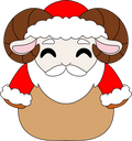 Rammie Santa & Tasche (30 cm)