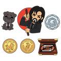 John Wick Pin Set