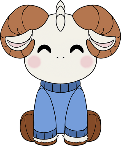 Jschlatt Ram Plüschtier (15 cm)