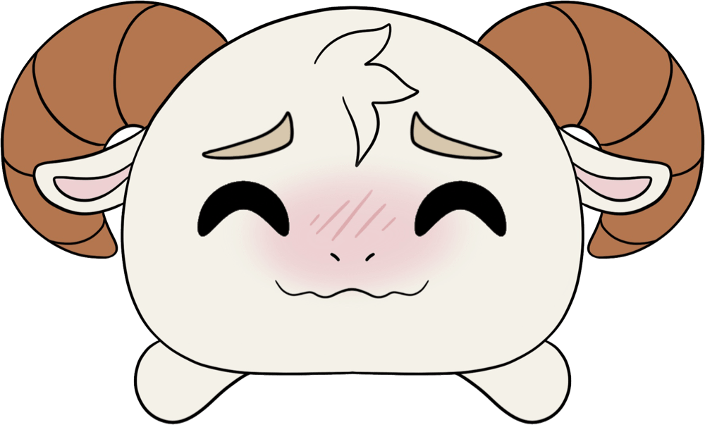 Rammie UWU Kissen (30cm)