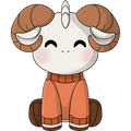 Jschlatt Orange Ram (1ft)