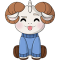 Jschlatt Tongue Out Ram (1ft)