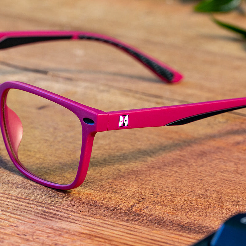 Lunettes Gaming Enfant Anti-Lumière Bleue Numskull - Rose
