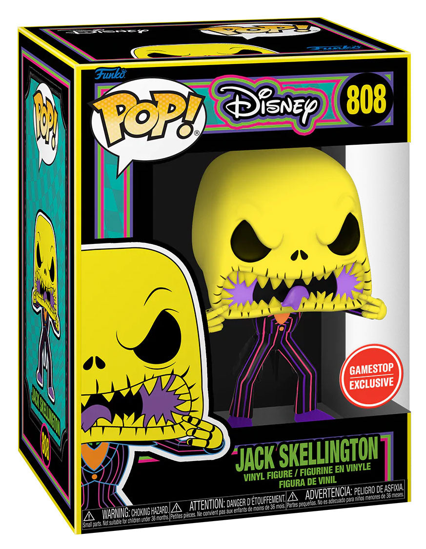 Pop! Jack Skellington (Black Light)