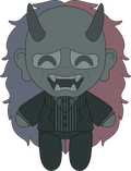 Lazy Masquerade Plush (9in)