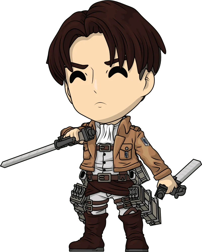 Attack on Titan Vinyl figurine Levi Youtooz L´Attaque des Titans Hajime Isayama