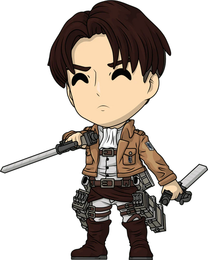 Attack on Titan Vinyl figurine Levi Youtooz L´Attaque des Titans Hajime Isayama