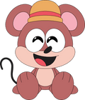 LS Mark Mouse Plush (9in)