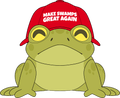 Conservative Frog Plush (9in)