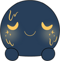 Midnight Slimecicle Stickie (6in)