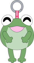 Blarg Keychain Plush (5in)