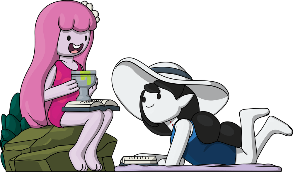 Summer Time Princess Bubblegum & Marceline