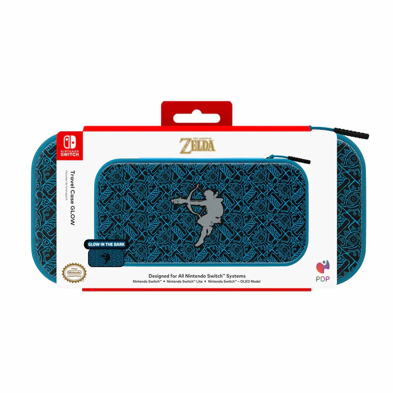 Switch-matkakotelo - The Legend of Zelda - Link Glow