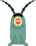 Plankton Sit Plush (9in)