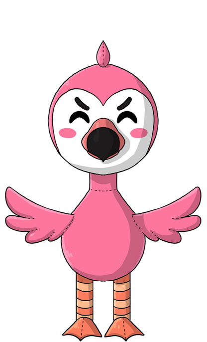 Flamingo Plush (1ft)
