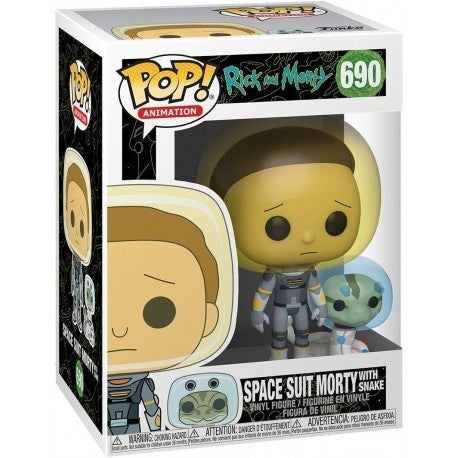 Pop! & Buddy Space Suit Morty avec Serpent