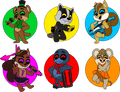 Popgoes Pin Set