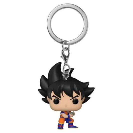 pop keychain goku with kamehameha