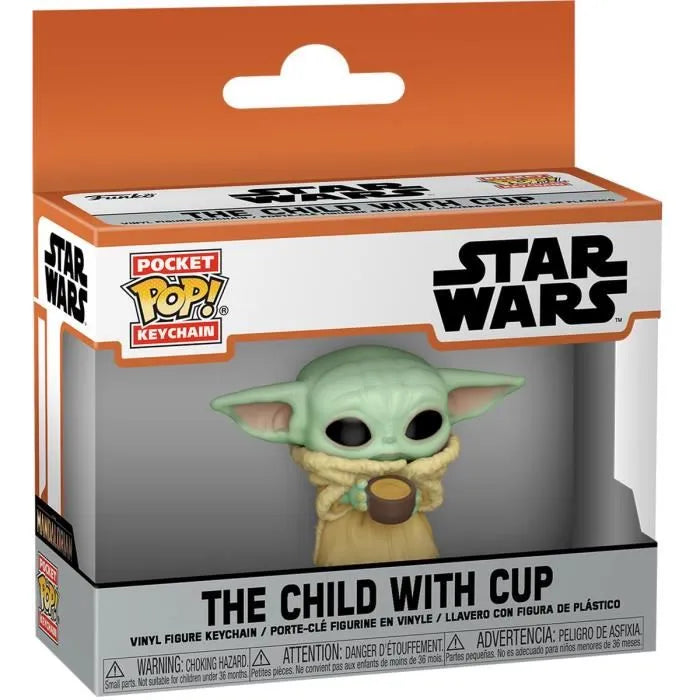 pop keychain the child w cup