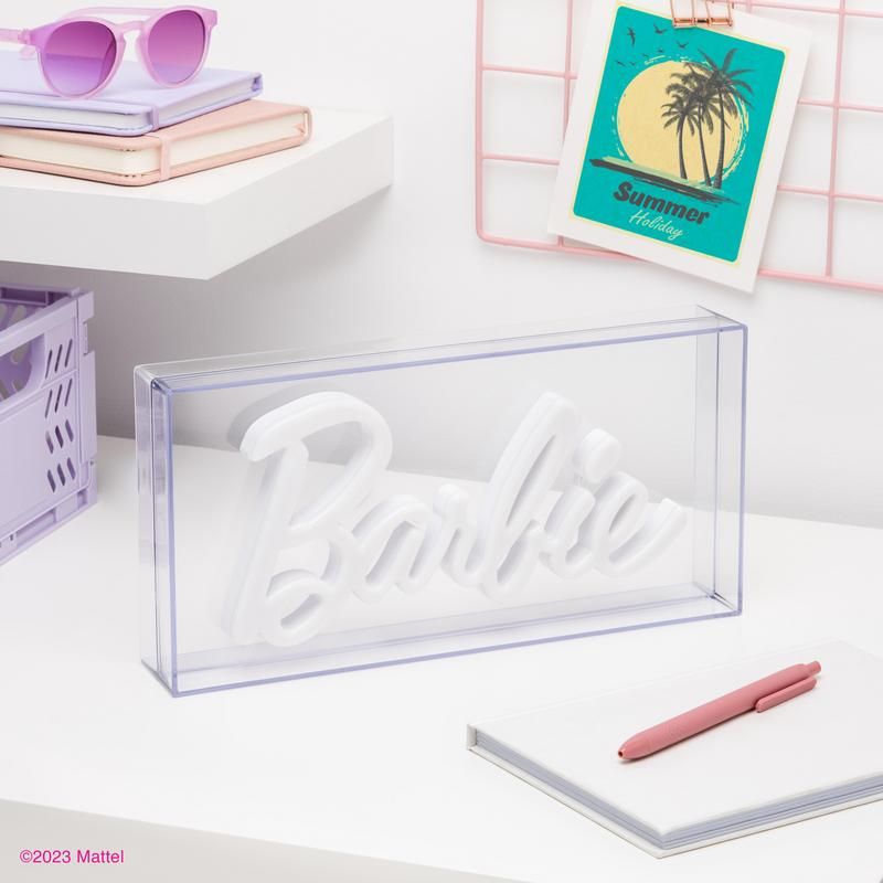 barbie led neon light paladone