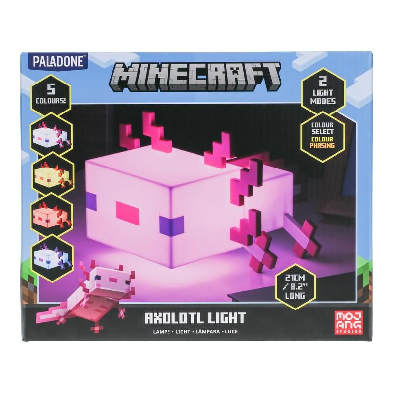 Minecraft-lampe - Axolotl