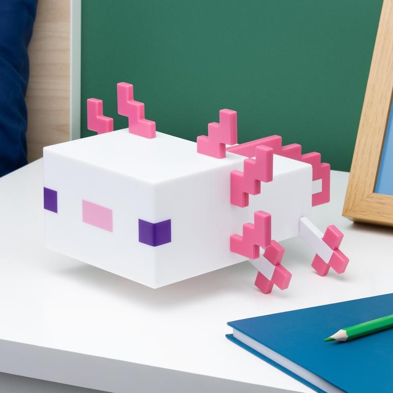 Minecraft-lampe - Axolotl