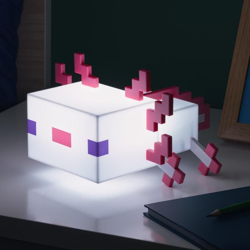 Minecraft-lampe - Axolotl