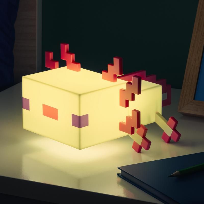 Minecraft-lampe - Axolotl