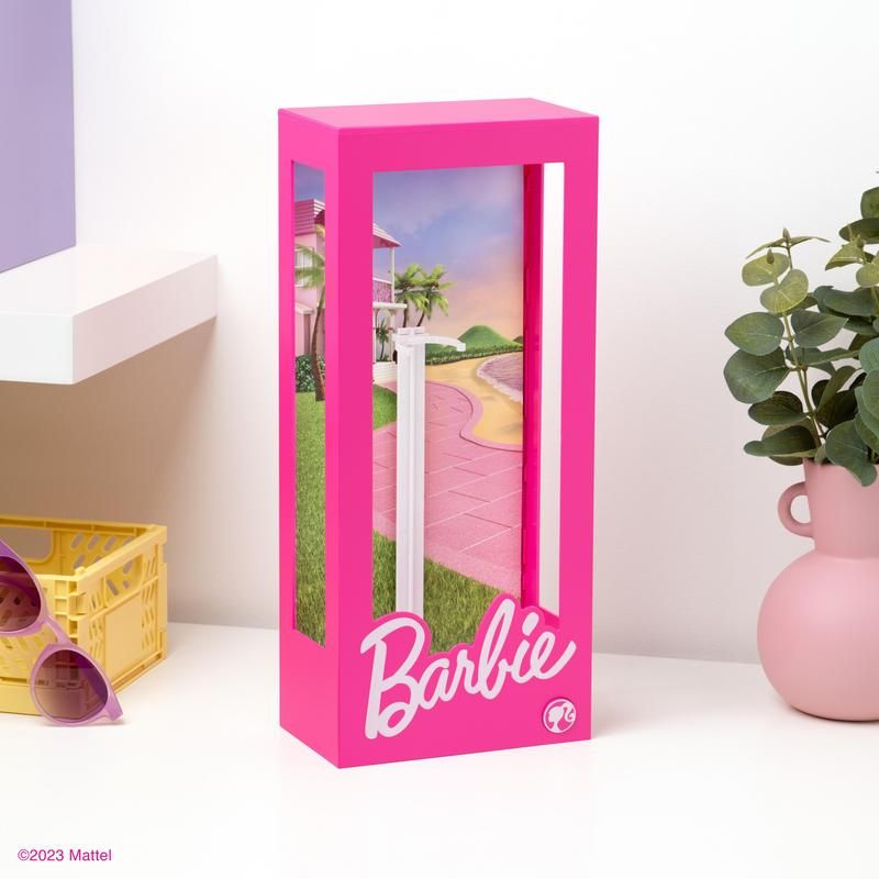 Barbie krabička s lampou