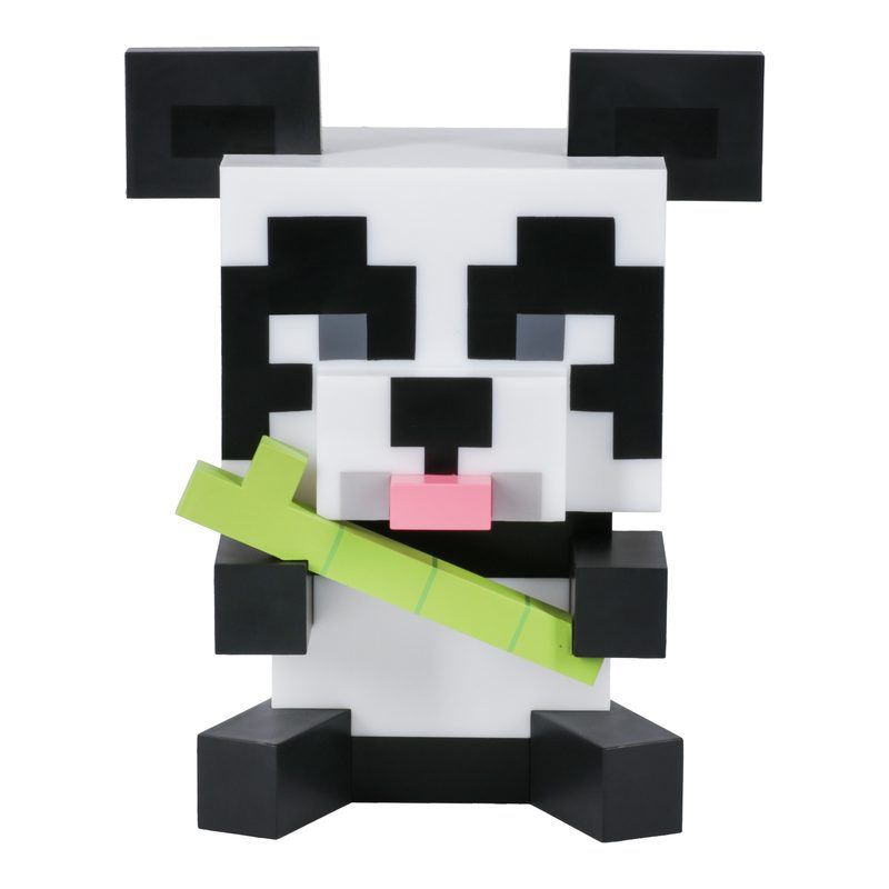 Minecraftová lampa - Panda