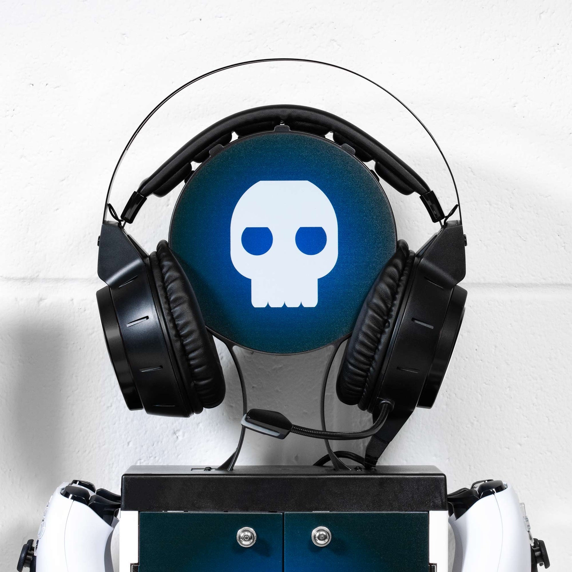 PS5 Gaming Locker Inspiration - Blue and White