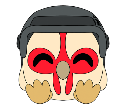 PUBG Chicken Stickie (6in)