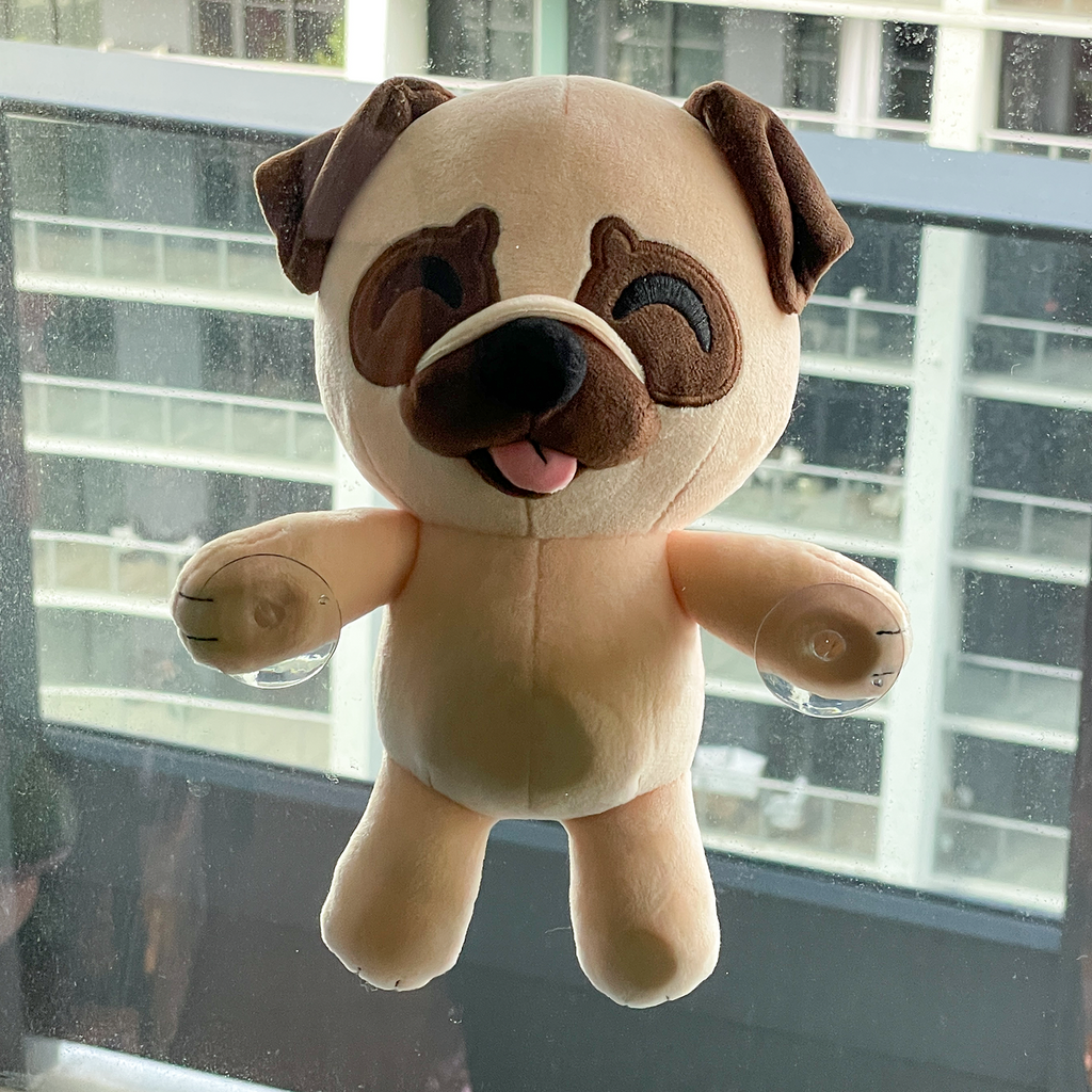 Mops Splatt Plüschtier (23 cm)