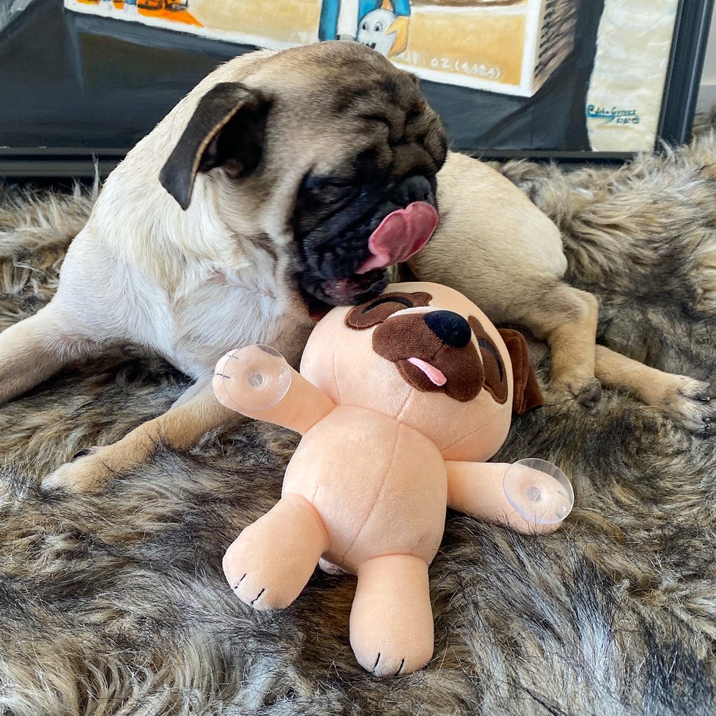 Mops Splatt Plüschtier (23 cm)