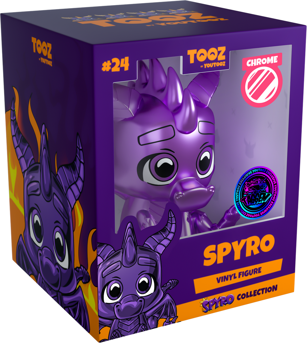 Figurine Spyro Purple Chrome